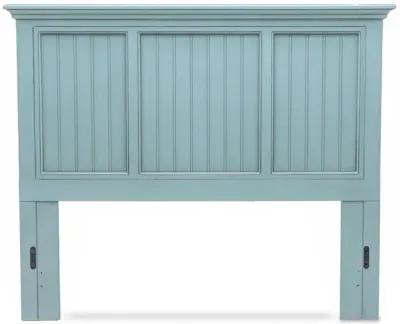 Seawinds Monaco Blue Finish Queen Headboard