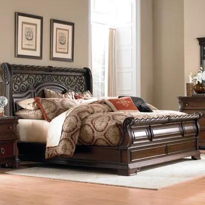 Liberty Furniture Arbor Place Brownstone California King Sleigh Bed