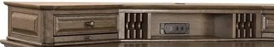 Aspenhome Arcadia Truffle 72 Inch Executive Desk