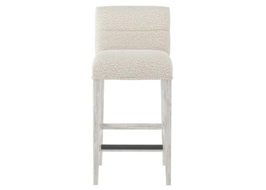 HYDE UPHOLSTERED FABRIC BAR STOOL