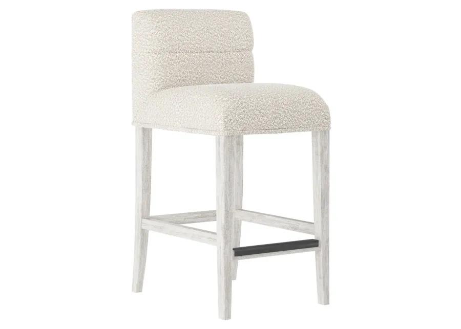 HYDE UPHOLSTERED FABRIC BAR STOOL