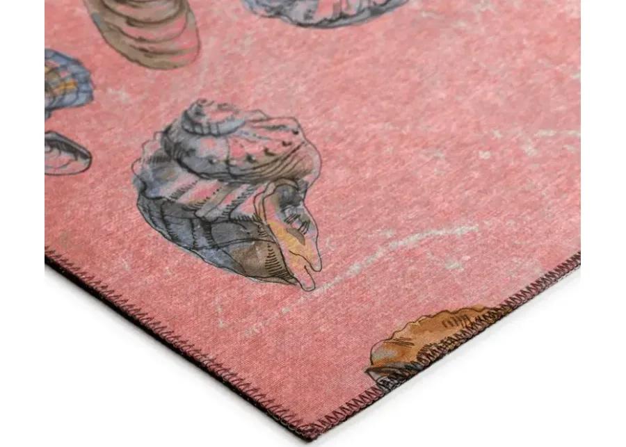 SEABREEZE SALMON 5'X8' AREA RUG