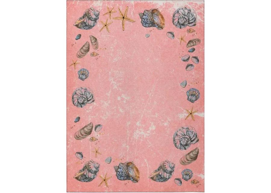 SEABREEZE SALMON 5'X8' AREA RUG