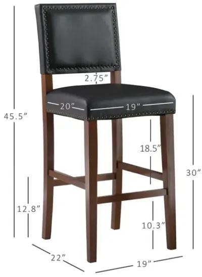 BROOK BAR STOOL - BLACK