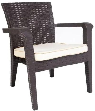 OUTDOOR ALASKA ARMCHAIR IN BROWN