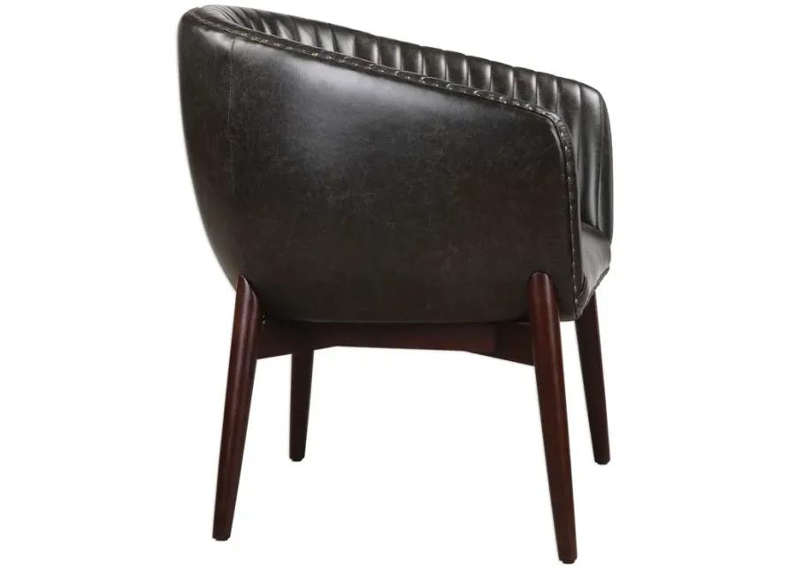 ANDERS ONYX BARREL CHAIR