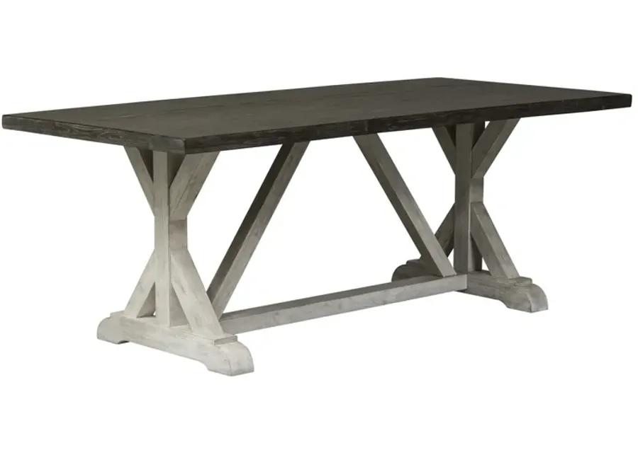 7 PIECE TRESTLE TABLE SET - WILLOW RUN