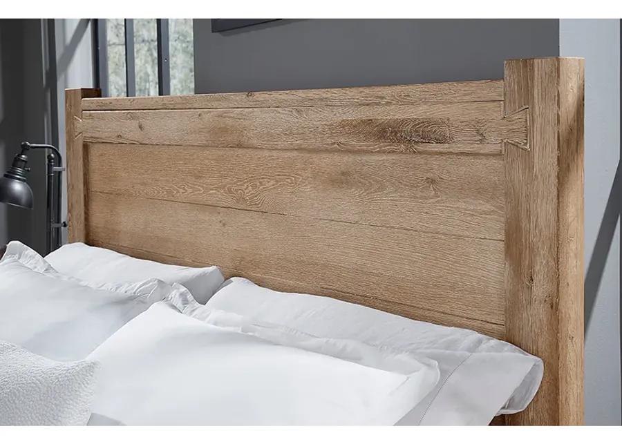 KING DOVETAIL POSTER HEADBOARD - SUN BLEACHED WHITE