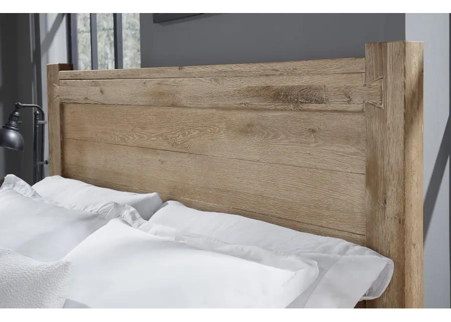 KING DOVETAIL POSTER HEADBOARD - SUN BLEACHED WHITE