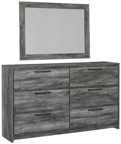 Baystorm Gray Dresser & Mirror