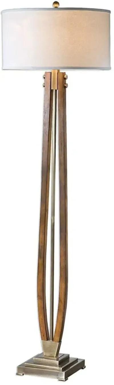 Uttermost Boydton Brown Floor Lamp