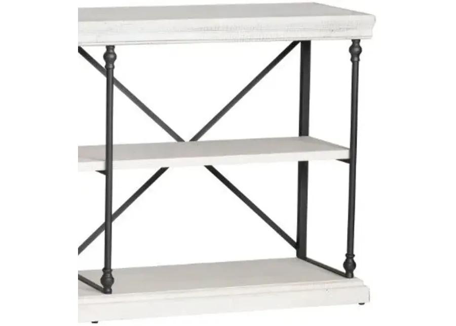 HANOVER GRAY/WHITE CONSOLE TABLE