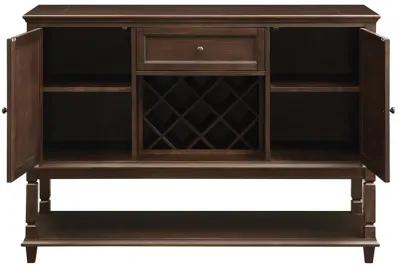 Coaster Parkins 2-Door Sideboard Buffet Cabinet Rustic Espresso