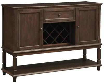 Coaster Parkins 2-Door Sideboard Buffet Cabinet Rustic Espresso