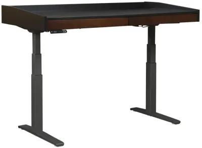 Hekman Adjustable Height Desk 2-Drawers Charcoal