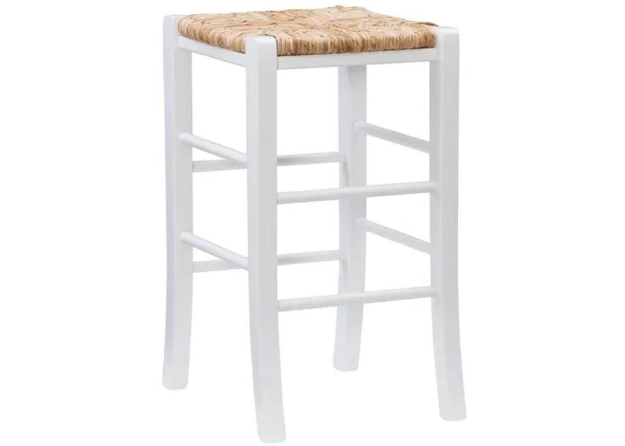 GIANNA BACKLESS COUNTER STOOL - WHITE