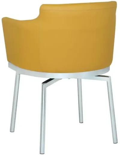 DUSTY CONTEMPORARY CLUB ARM CHAIR WITH MEMORY SWIVEL