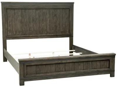 Liberty Furniture Complete Queen Bedroom Set Panel Bed, Dresser, Mirror, Chest & Nightstand Thornwood Hills