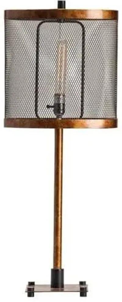 Crestview Webster Golden Bronze Table Lamp