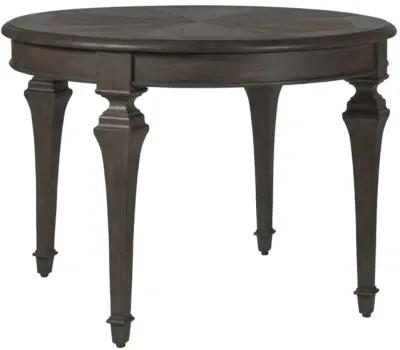 Artistica Home by Lexington Cohesion Program Aperitif Round/Oval Dining Table Dark Brown Wood