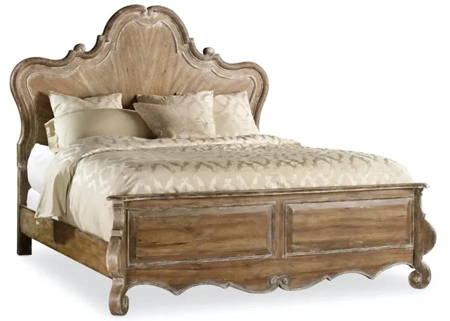 CHATELET CALIFORNIA KING WOOD PANEL BED