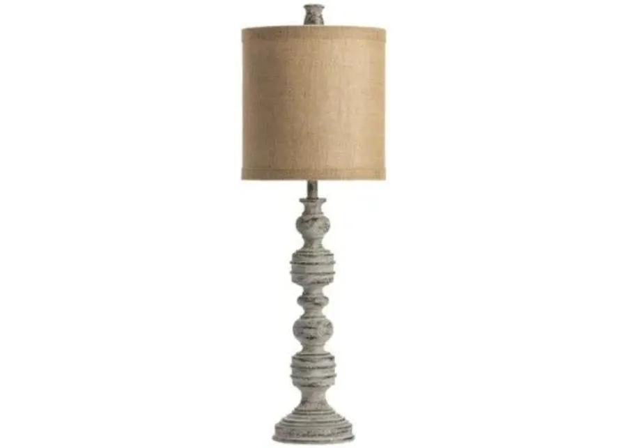 BRUNELLO STONE WASHED BRONZE BUFFET LAMP