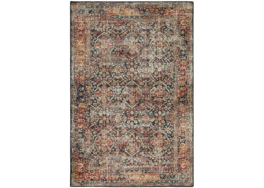 JERICHO CHARCOAL 5'X8' AREA RUG