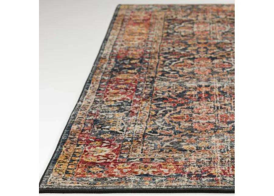 JERICHO CHARCOAL 5'X8' AREA RUG