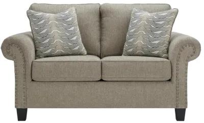 Ashley Shewsbury Loveseat Pewter Benchcraft