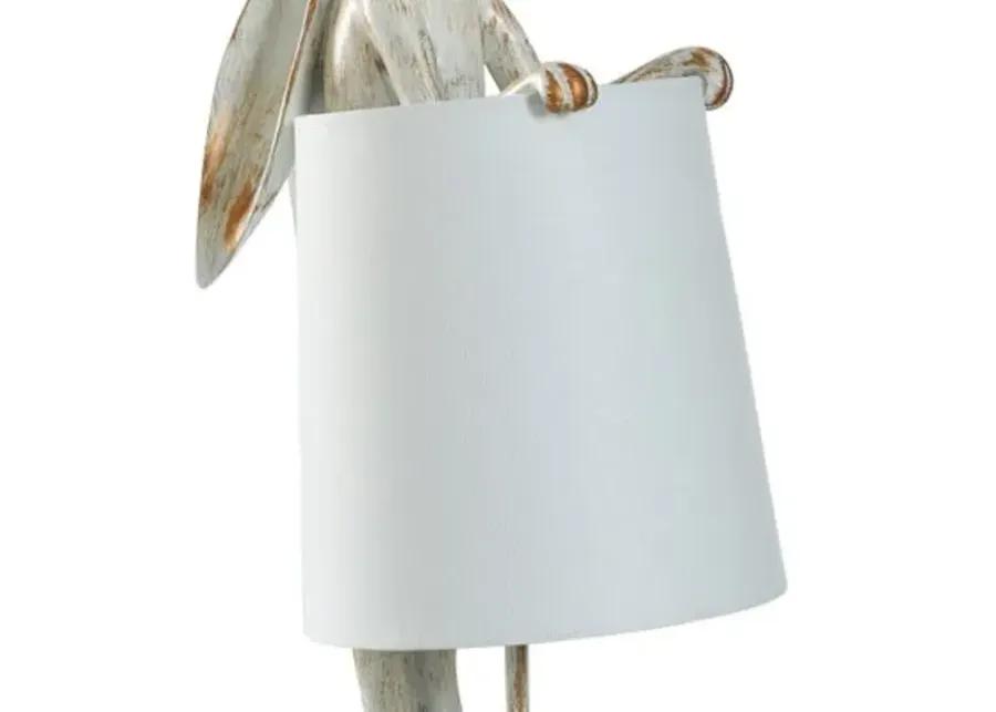 RABBIT FIGURINE LAMP