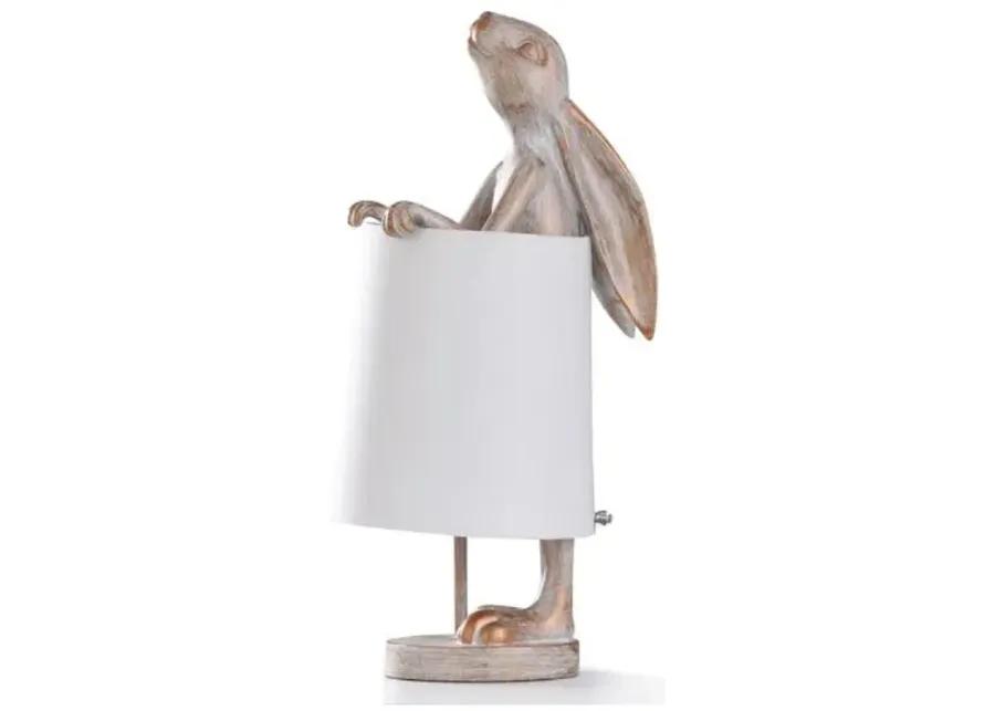 RABBIT FIGURINE LAMP