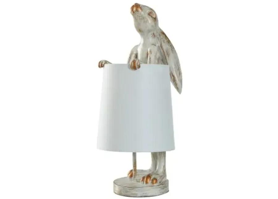 RABBIT FIGURINE LAMP