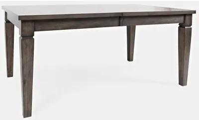 LINCOLN SQUARE EXTENSION DINING TABLE - DARK ESPRESSO