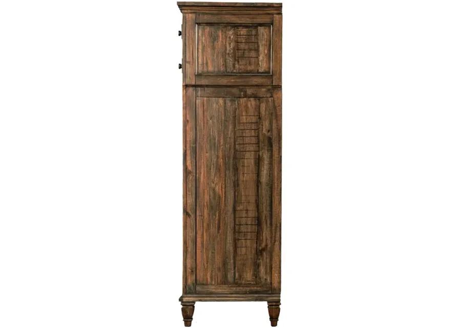 AVENUE CHEST WEATHERED BURNISHED BROWN