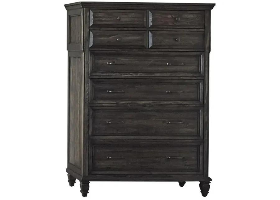 AVENUE CHEST WEATHERED BURNISHED BROWN