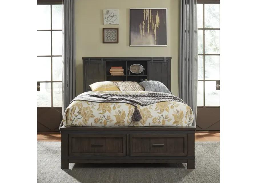 KING BOOKCASE BED - THORNWOOD HILLS