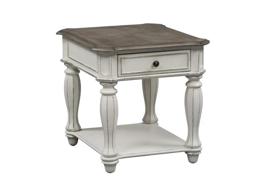 3 PIECE SET (1-COCKTAIL 2-END TABLES) - MAGNOLIA MANOR