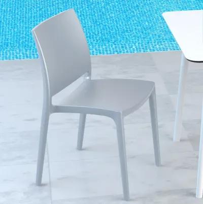 MAYA DINING CHAIR SILVER