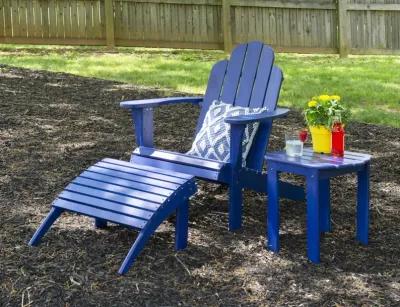 ADIRONDACK OTTOMAN - BLUE