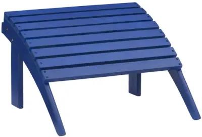 ADIRONDACK OTTOMAN - BLUE