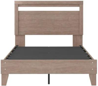 Ashley Flannia Gray Full Panel Platform Bed