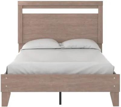 Ashley Flannia Gray Full Panel Platform Bed