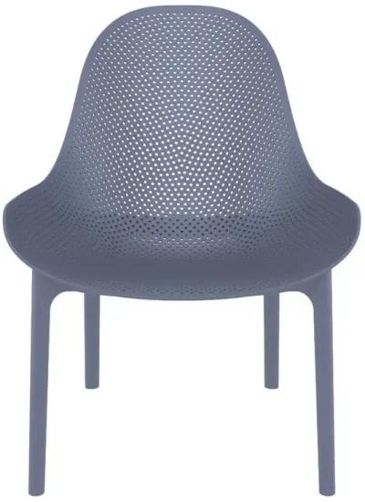 Sky Lounge Patio Chair Dark Gray