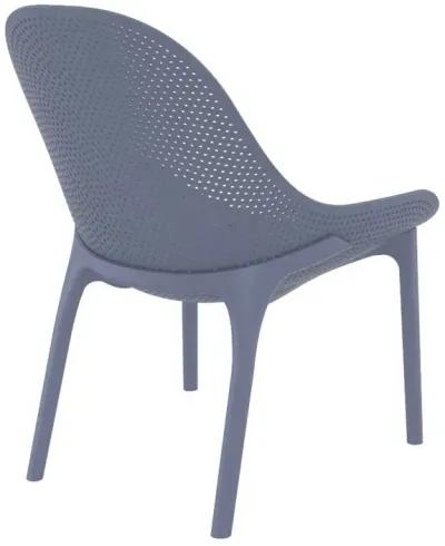 Sky Lounge Patio Chair Dark Gray