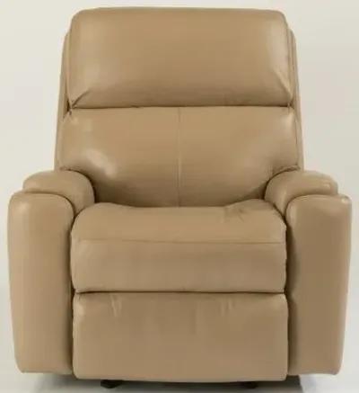 RIO CAFFE LATTE LEATHER MANUAL RECLINER