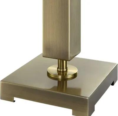 Uttermost Duomo Brass/White Table Lamp