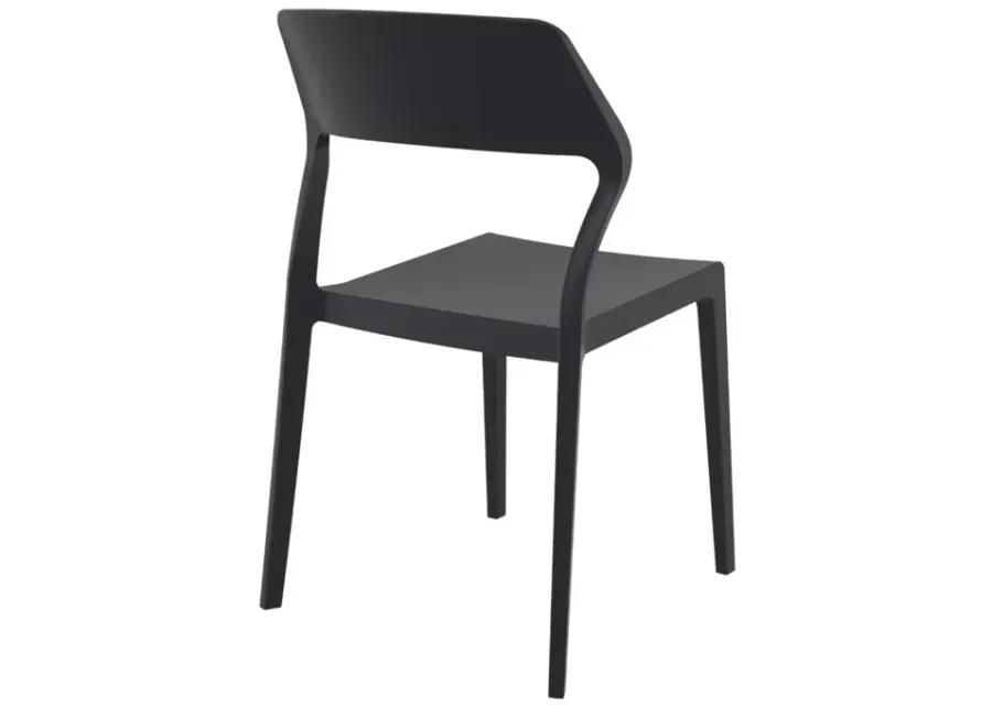 SNOW DINING CHAIR BLACK