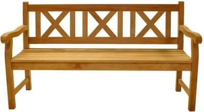 Royal Teak Skipper Solid Teak Outdoor Bench