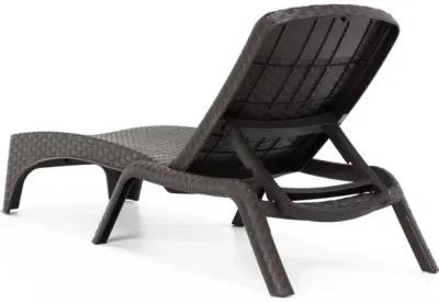 OUTDOOR ROMA CHAISE LOUNGE IN ANTHRACITE