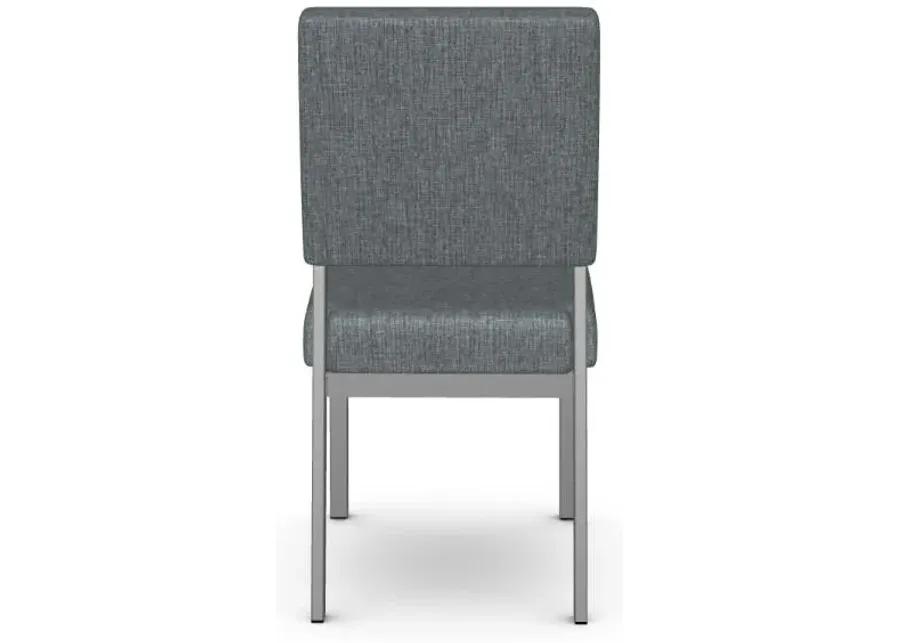 MATHILDE SIDE CHAIR - 53 METAL / KM FABRIC